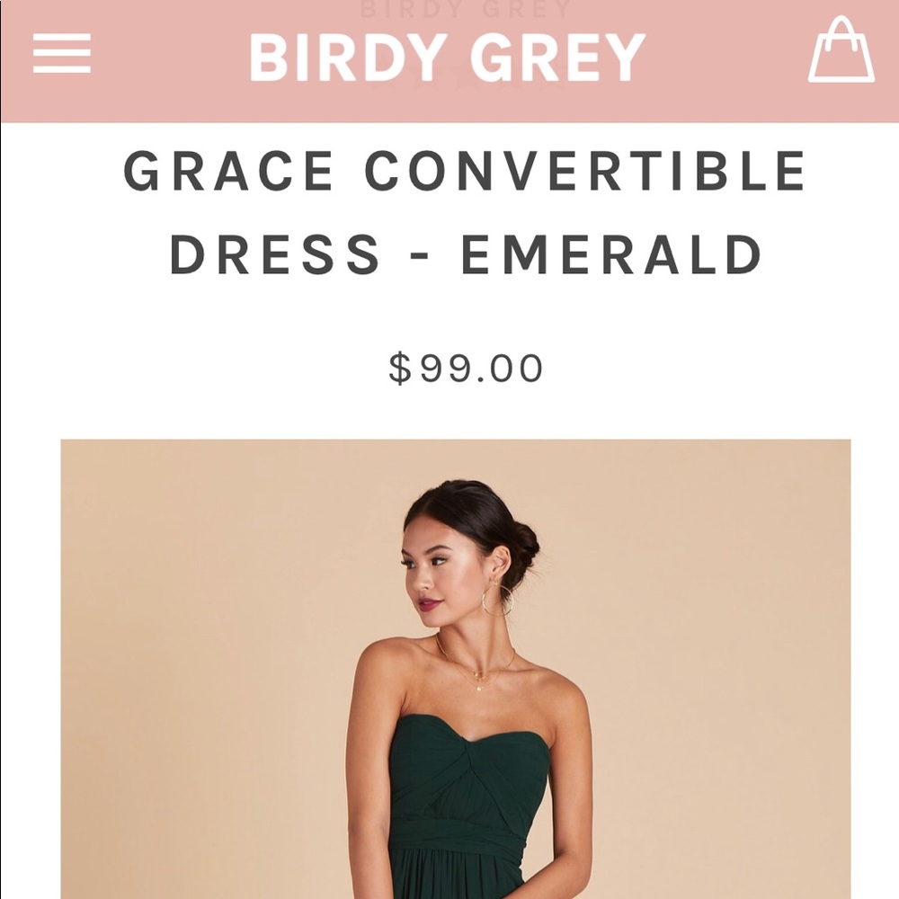 Birdy Grey convertible bridesmaid dress